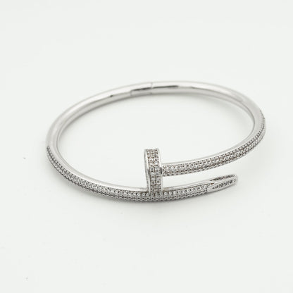 [Royal&Vicky]JUSTE BRACELET 3.5MM ALL DIAMONDS