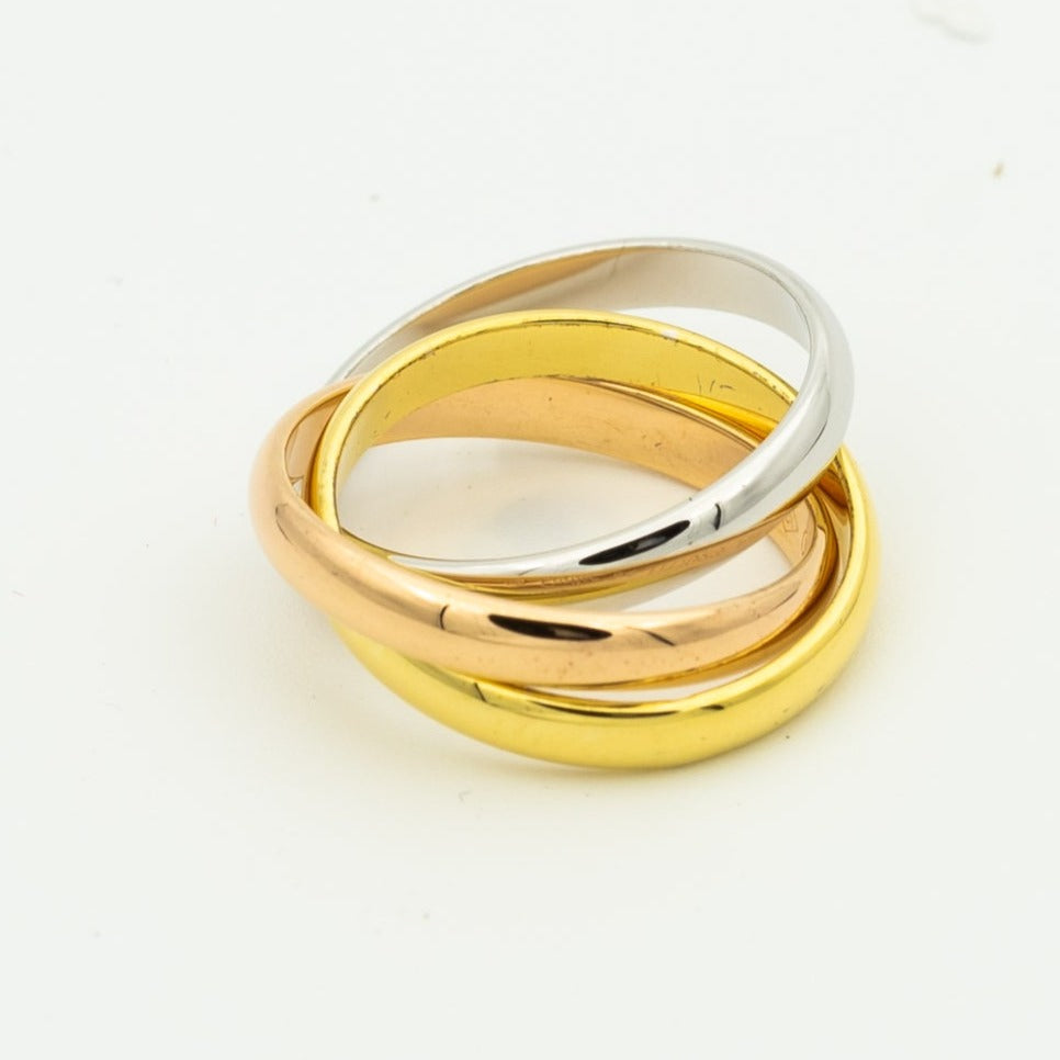 [Royal&Vicky]TRINITY RING GOLD PINK GOLD SILVER