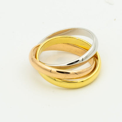 [Royal&Vicky]TRINITY RING GOLD PINK GOLD SILVER