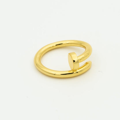 [Royal&Vicky]JUSTE RING 2.65MM GOLD