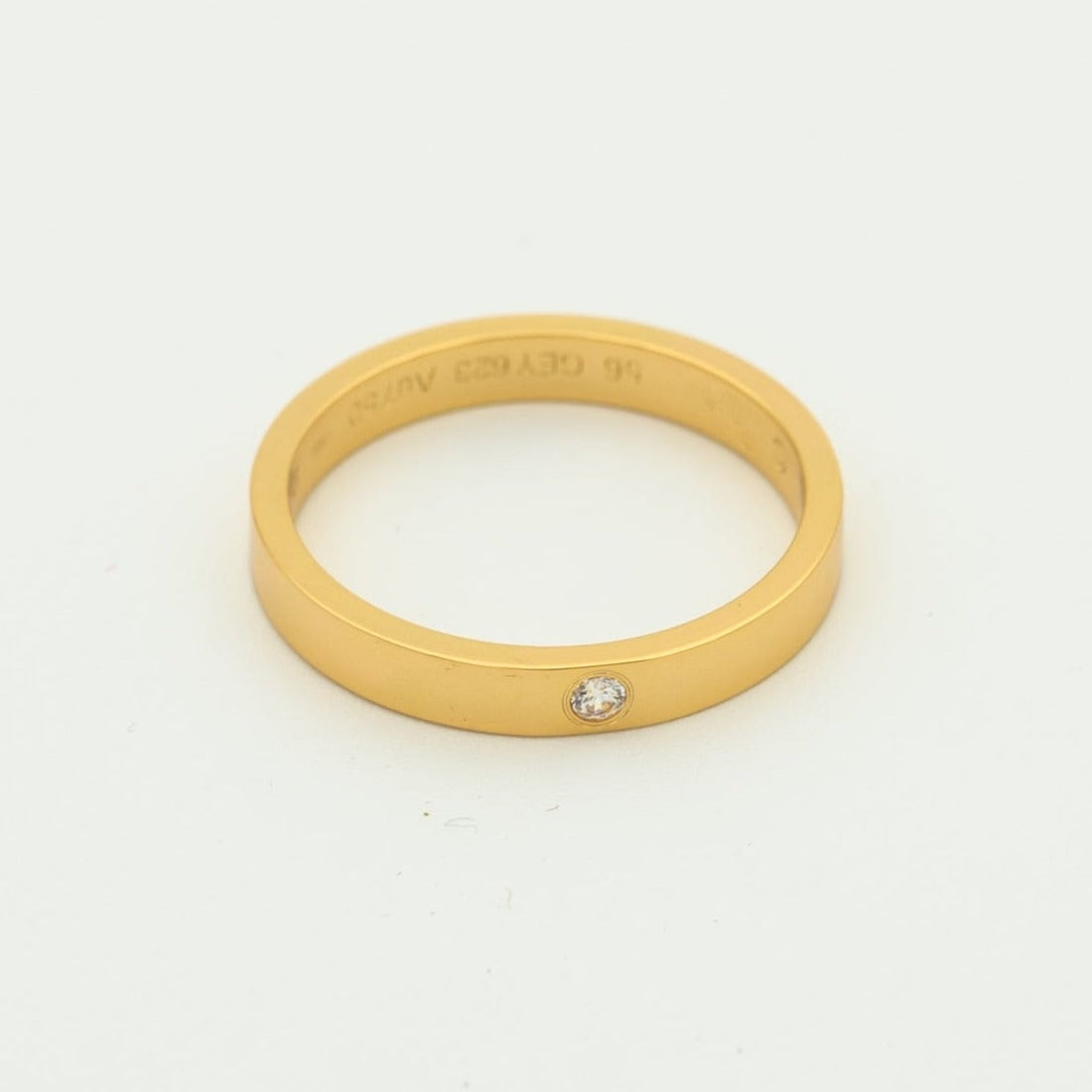 [Royal&Vicky]LOVE RING 4MM 1 DIAMOND