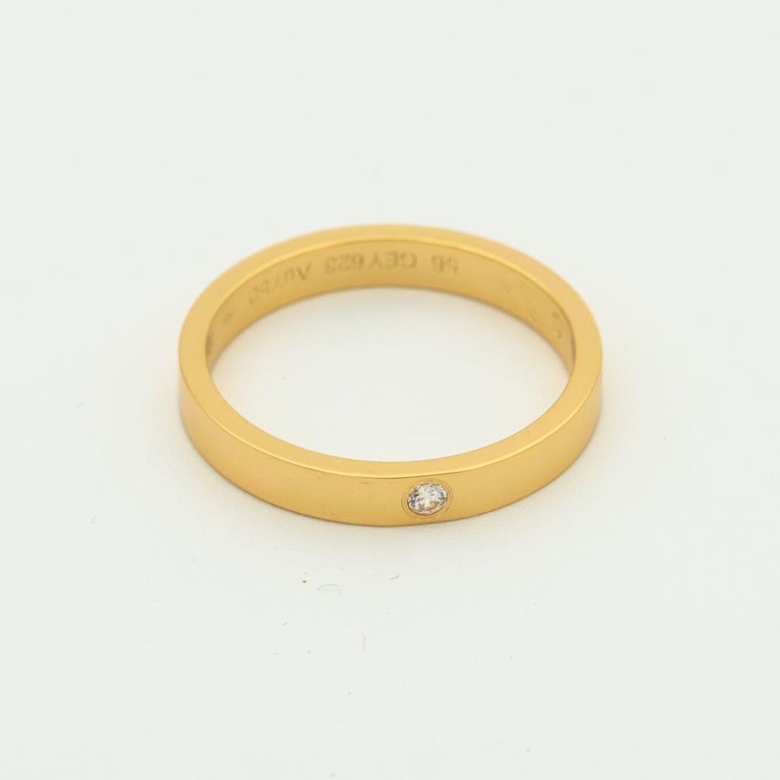 [Royal&Vicky]LOVE RING 4MM 1 DIAMOND