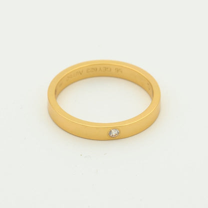 [Royal&Vicky]LOVE RING 4MM 1 DIAMOND