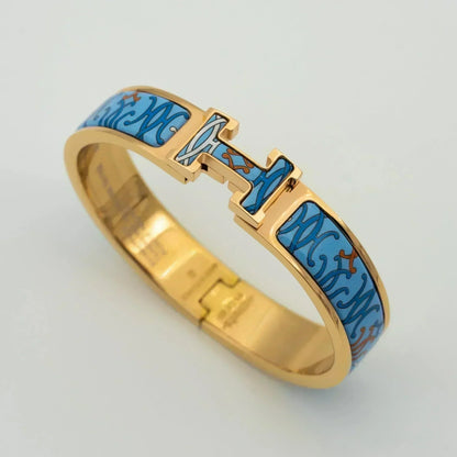 [Royal&Vicky]H BRACELET BLUE MULTICOLOR