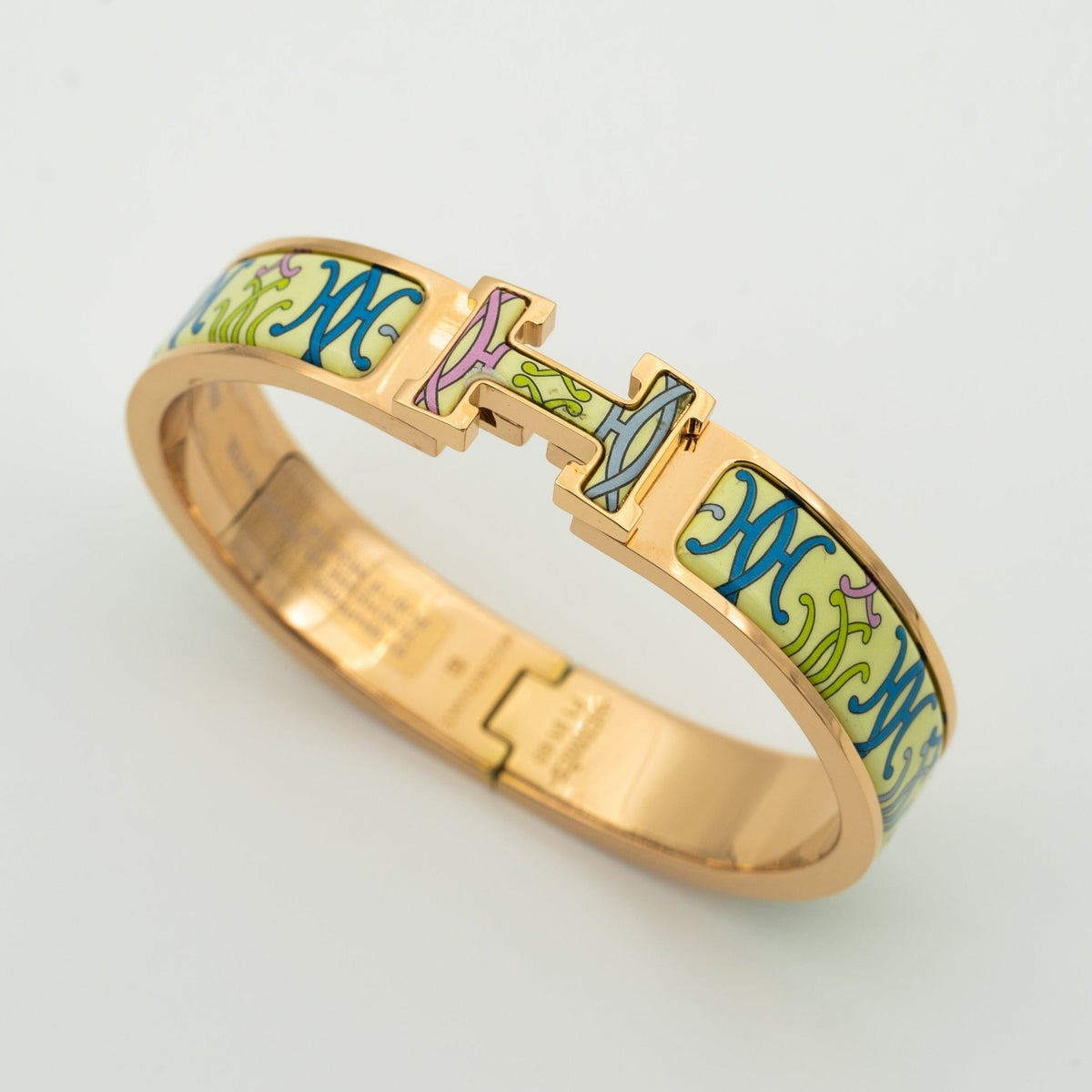 [Royal&Vicky]H BRACELET BEIGE MULTICOLOR