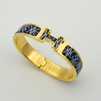 [Royal&Vicky]H BRACELET BLACK MULTICOLOR