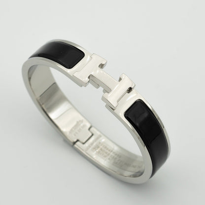 [Royal&Vicky]H BLACK BRACELET