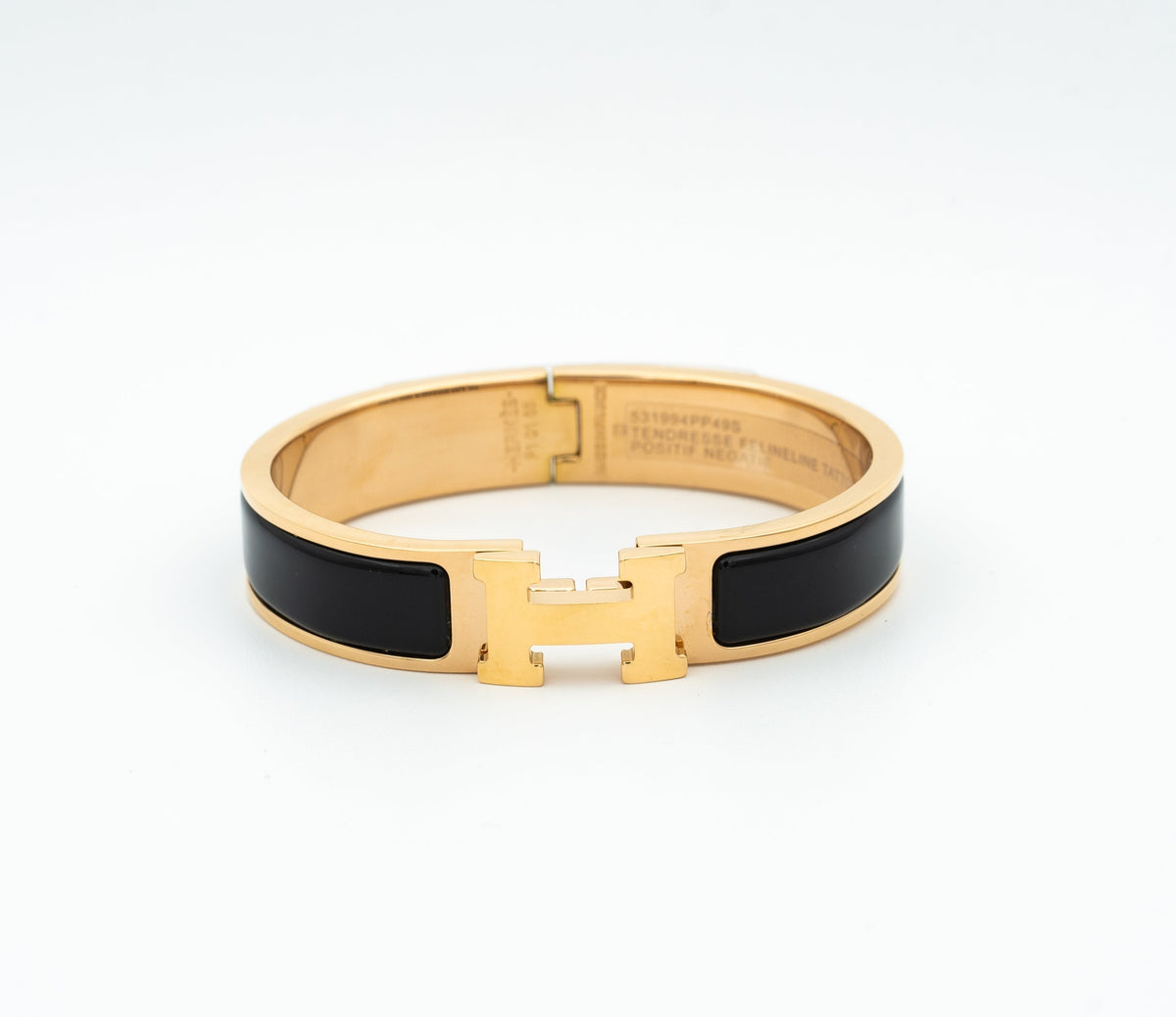 [Royal&Vicky]H BLACK BRACELET
