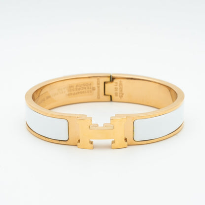 [Royal&Vicky]H WHITE BRACELET