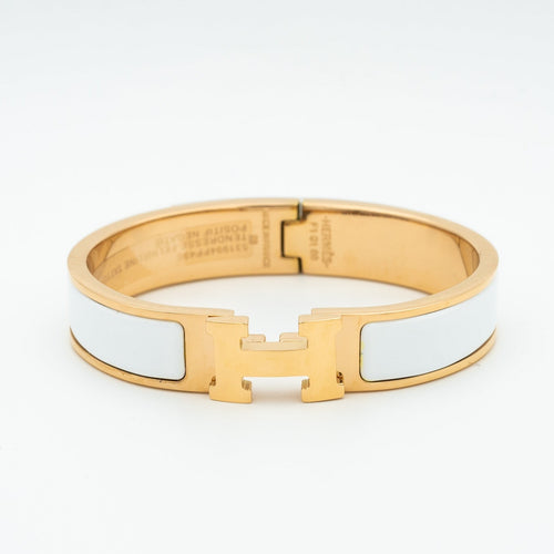 [Royal&Vicky]H WHITE BRACELET