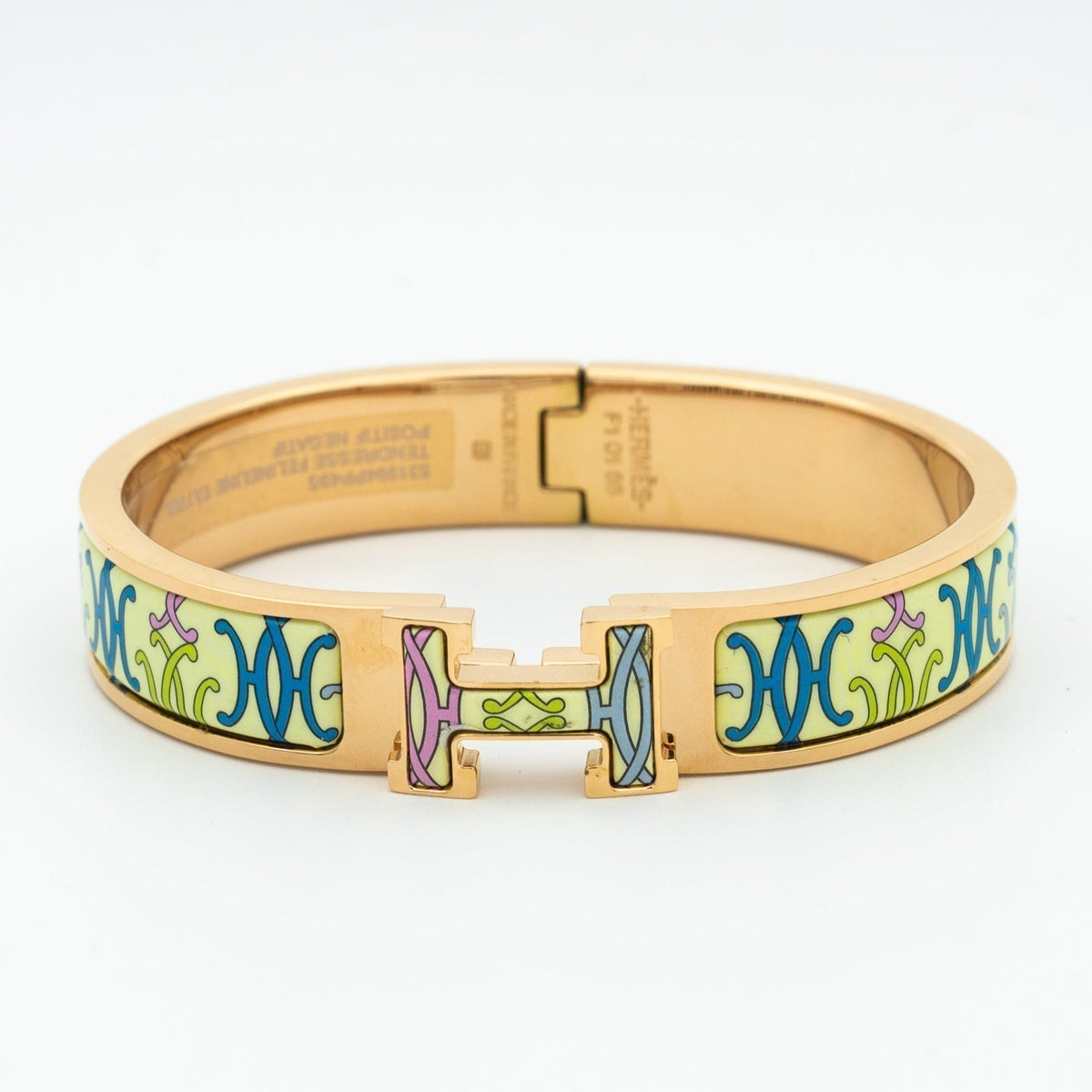 [Royal&Vicky]H BRACELET BEIGE MULTICOLOR