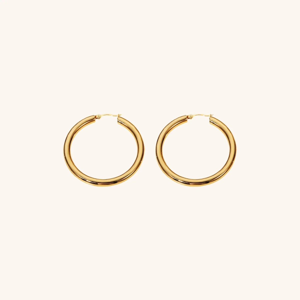 [Royal&Vicky]Wide Hoop Earrings