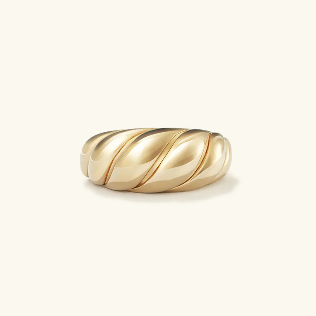 [Royal&Vicky]Lorelei Gold Croissant Ring