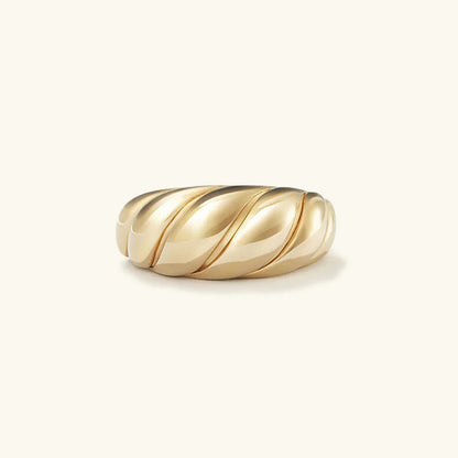 [Royal&Vicky]Lorelei Gold Croissant Ring