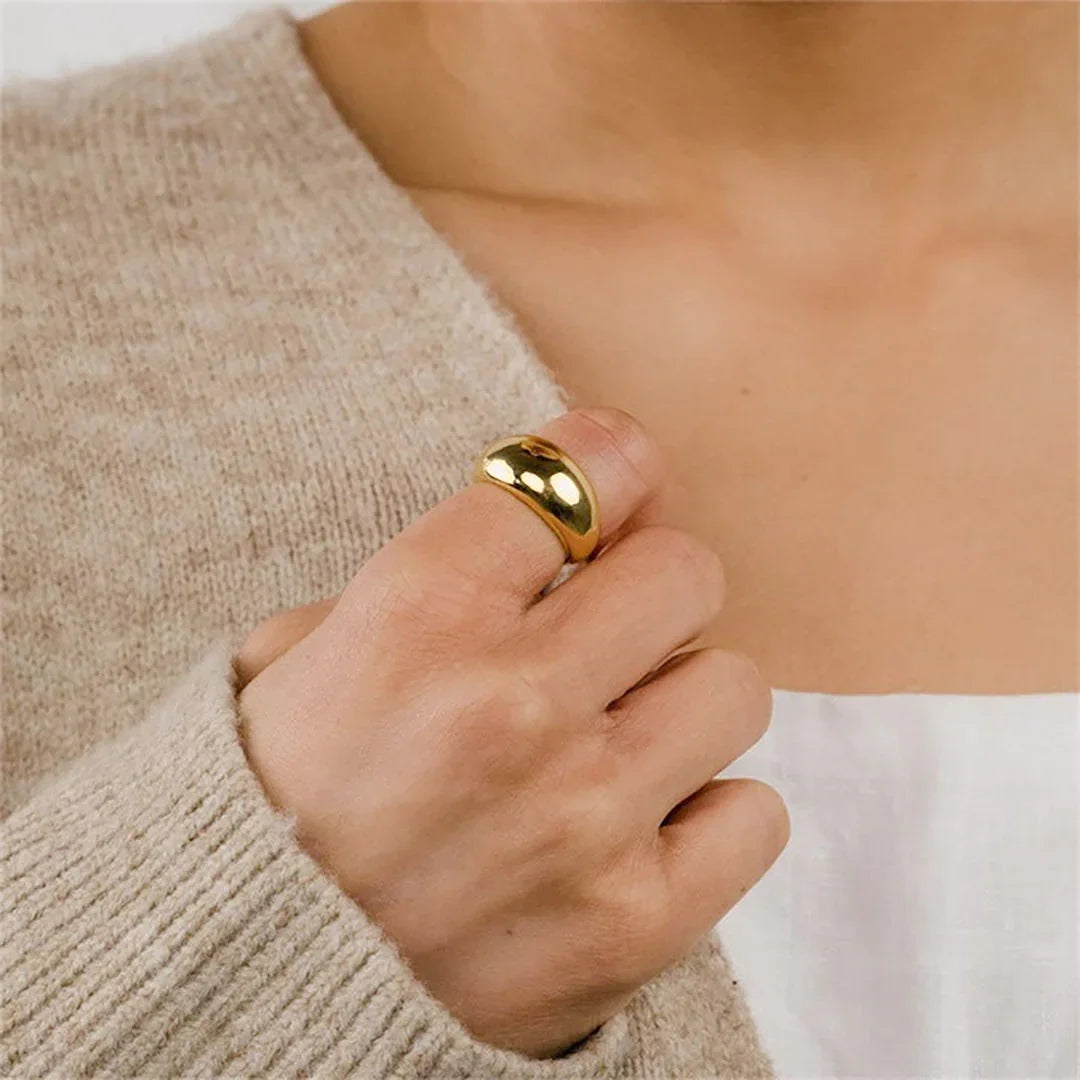 [Royal&Vicky]Lyra Gold Ring