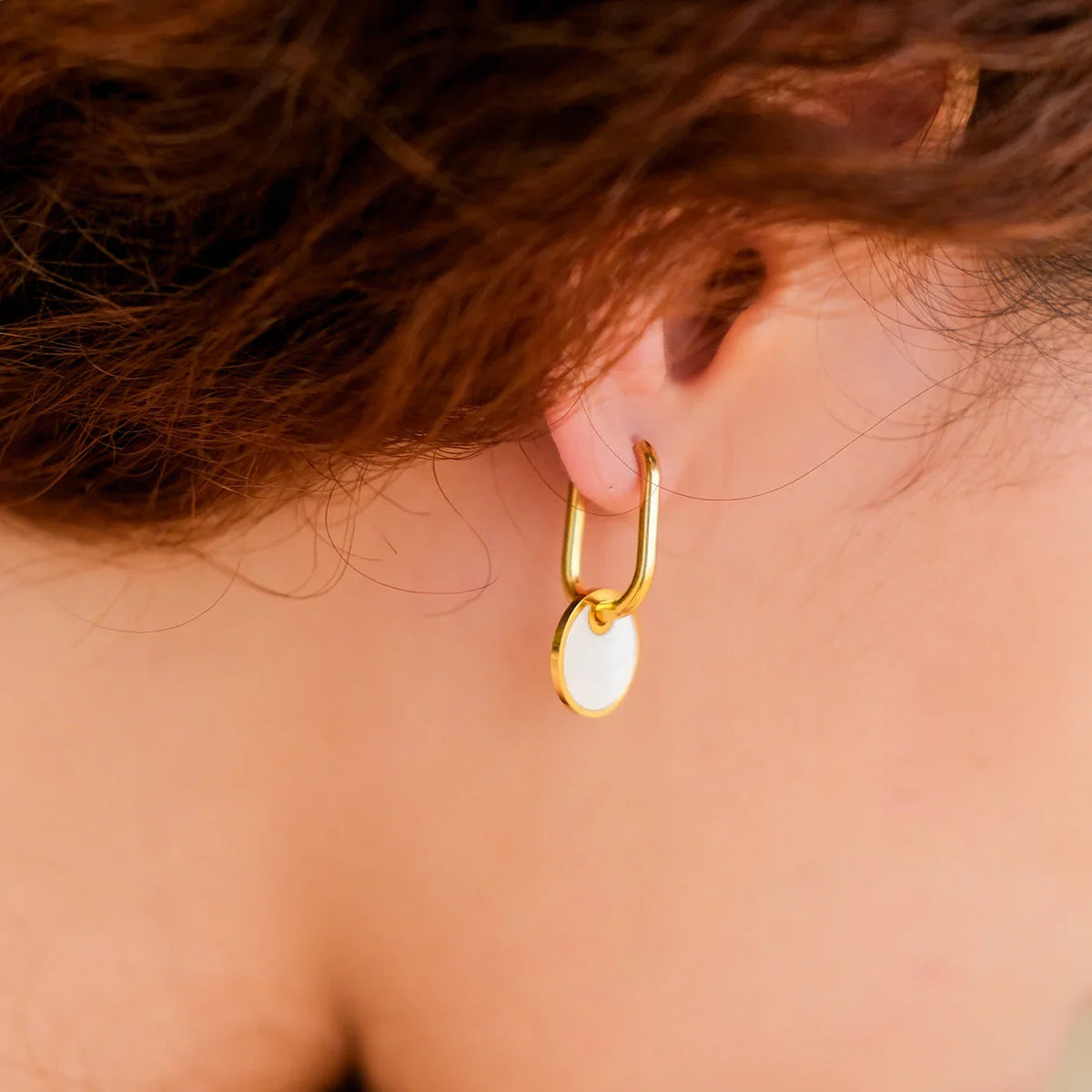 [Royal&Vicky]Lora Gold Earrings
