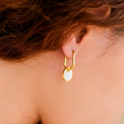 [Royal&Vicky]Lora Gold Earrings
