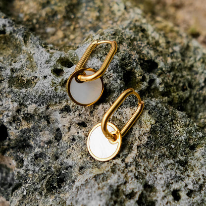 [Royal&Vicky]Lora Gold Earrings