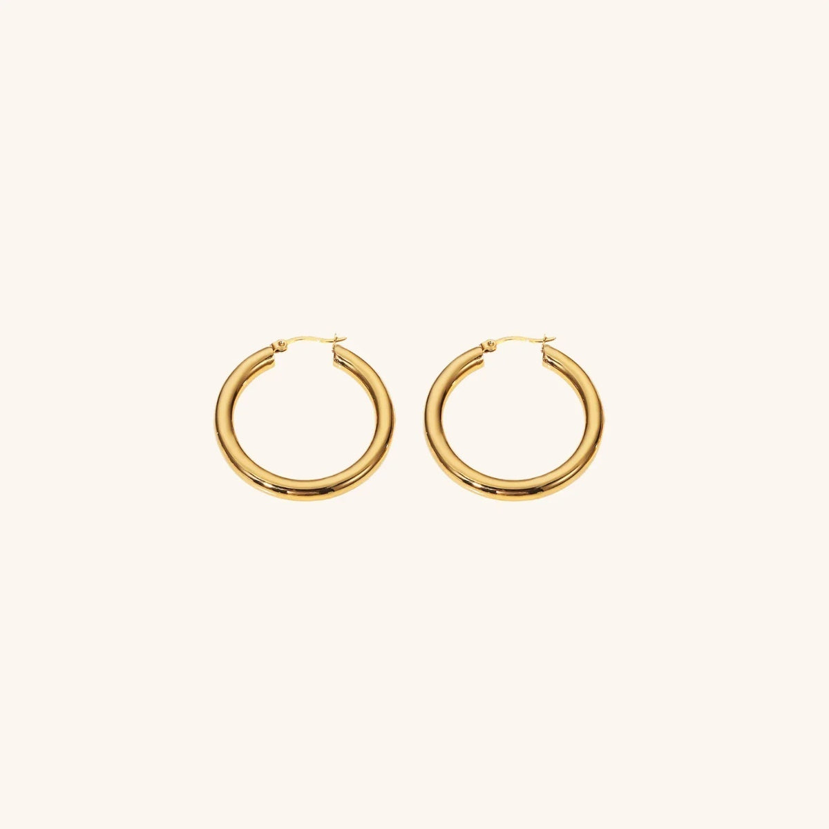 [Royal&Vicky]Wide Hoop Earrings