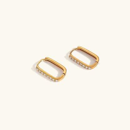 [Royal&Vicky]Maya Gold Hoop Earrings