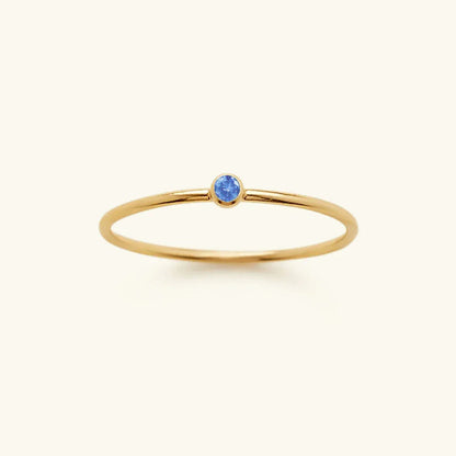 [Royal&Vicky]Amelia Birthstone Stacker Ring