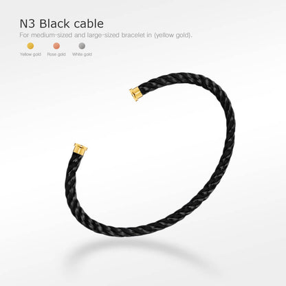 [Royal&Vicky]FORCE SERIES BRACELET CABLES 50 CHOICES (DIY SELECTION)