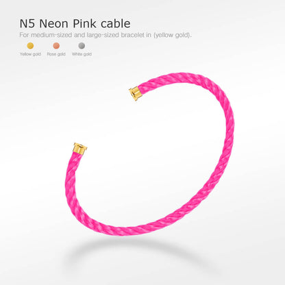[Royal&Vicky]FORCE SERIES BRACELET CABLES 50 CHOICES (DIY SELECTION)