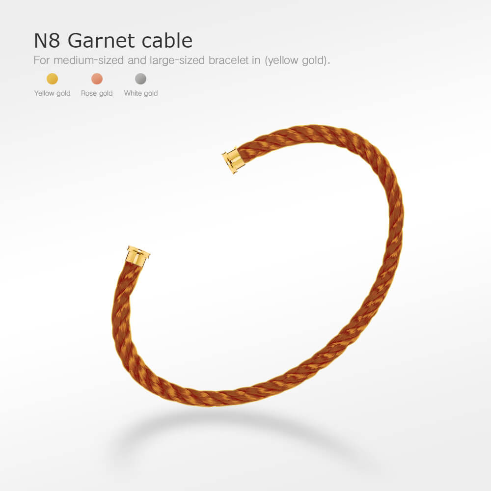 [Royal&Vicky]FORCE SERIES BRACELET CABLES 50 CHOICES (DIY SELECTION)