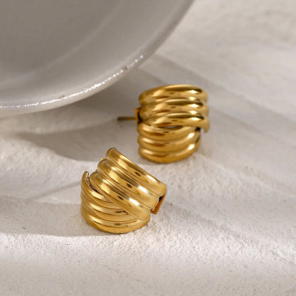 [Royal&Vicky]Avalon Gold Earrings