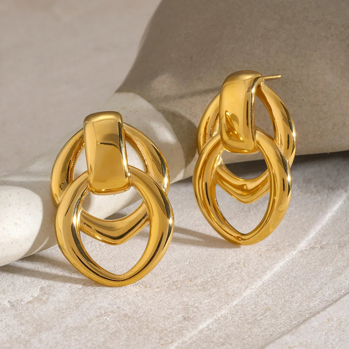 [Royal&Vicky]Zoey Gold Earrings