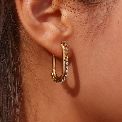 [Royal&Vicky]Georgia Diamond Earrings