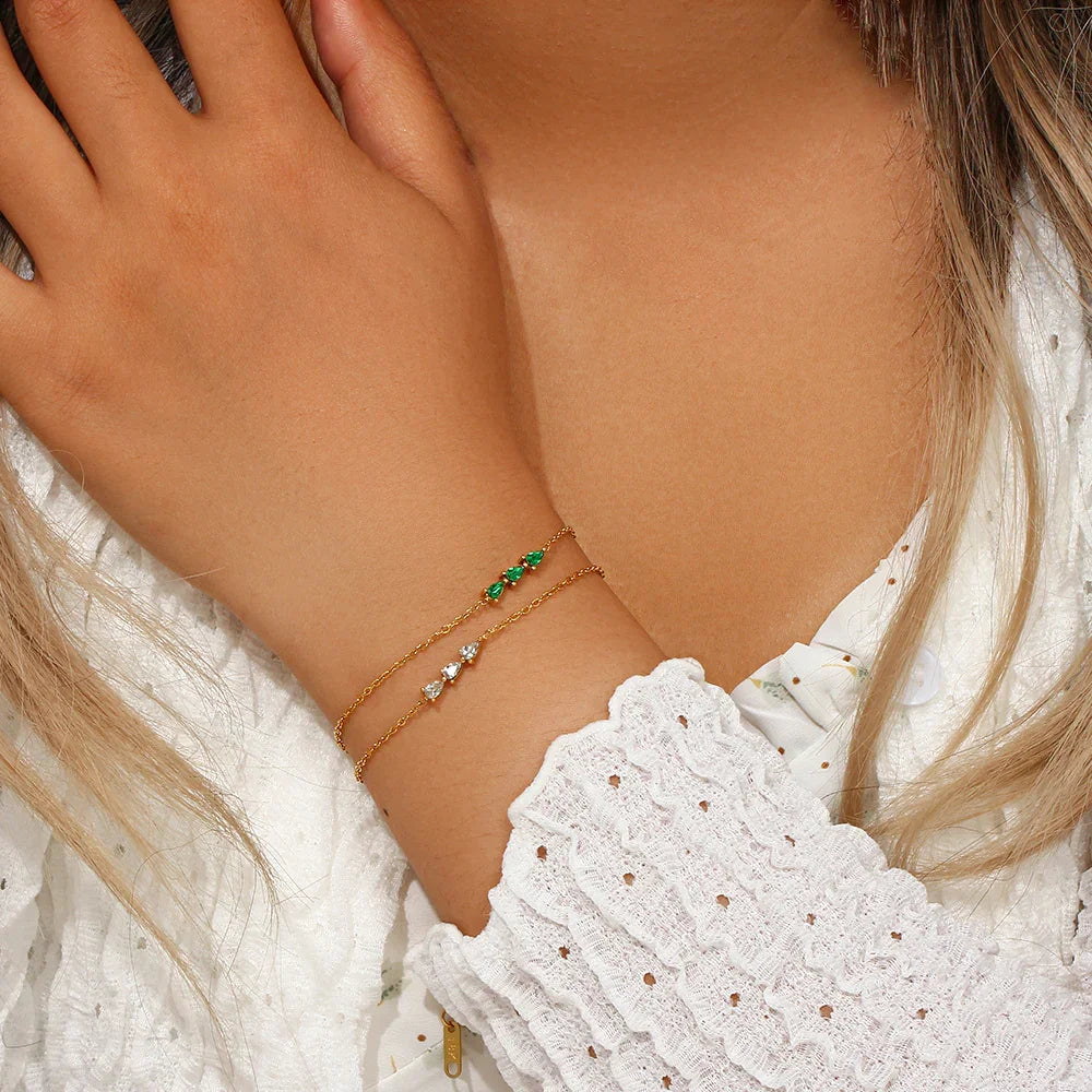 [Royal&Vicky]Alana Diamond Bracelet