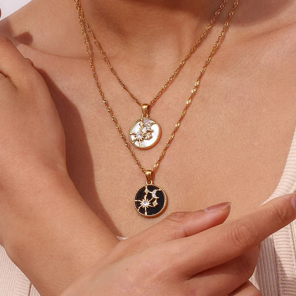 [Royal&Vicky]Cybil Gold Necklace