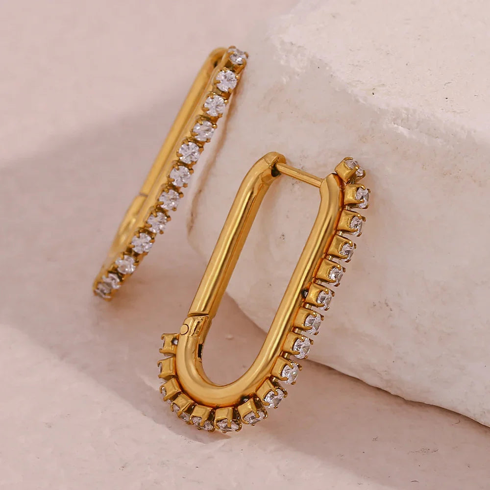 [Royal&Vicky]Georgia Diamond Earrings