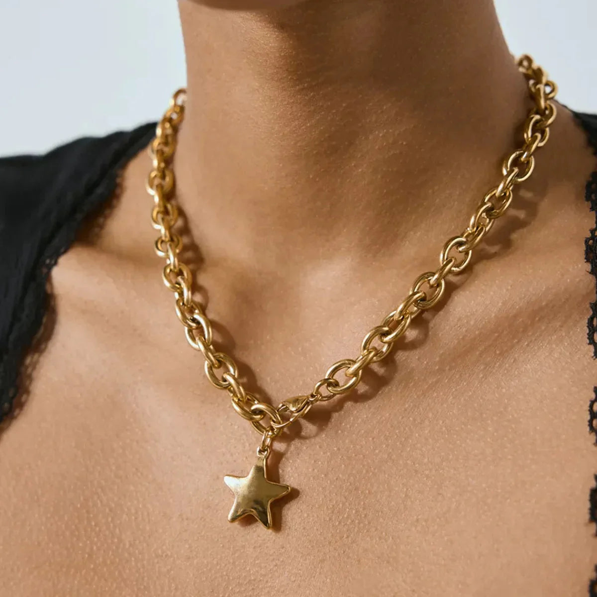 [Royal&Vicky]Stellaria Gold Star Pendant