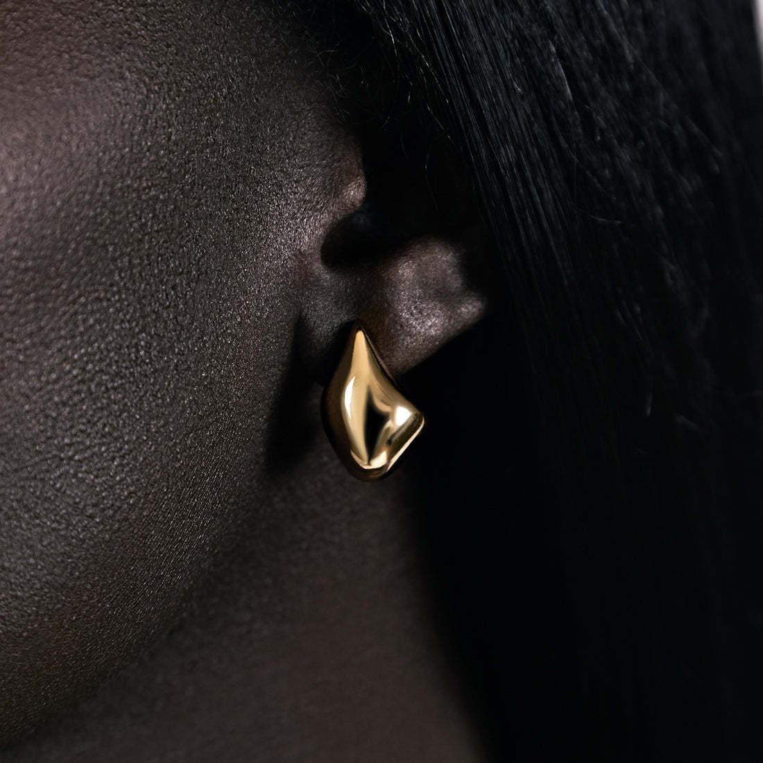 [Royal&Vicky]Selena Gold Earrings