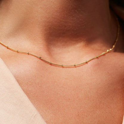 [Royal&Vicky]Julia Gold Chain Necklace