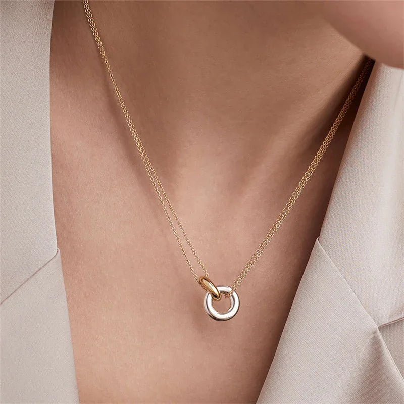 [Royal&Vicky]Harper Gold Chain Necklace