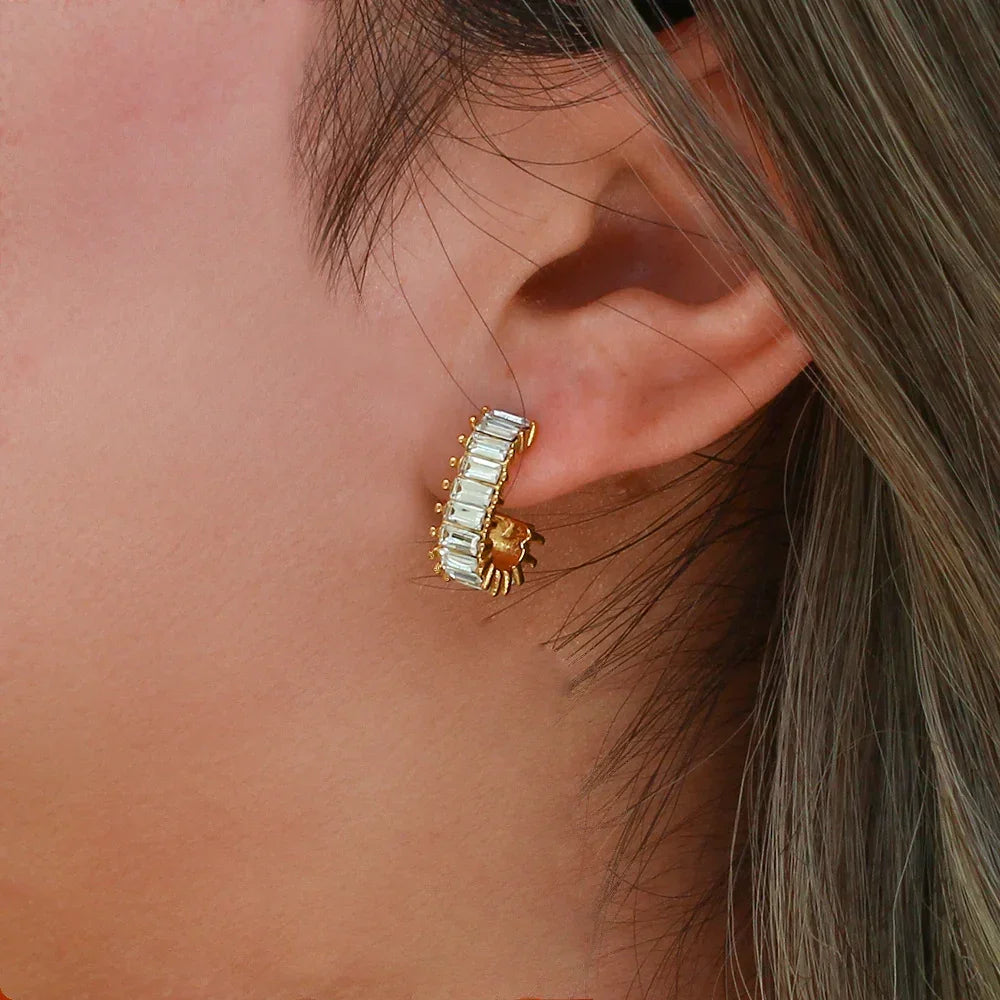 [Royal&Vicky]Agnes Diamond Earrings