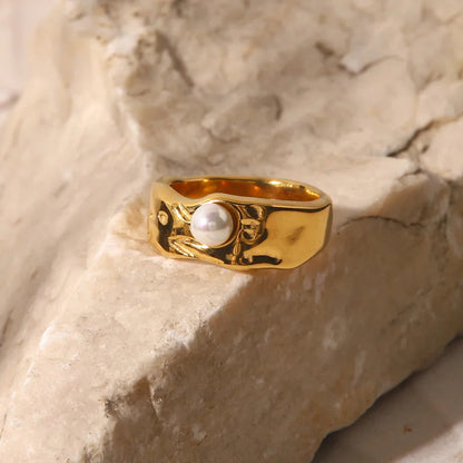 [Royal&Vicky]Cerulia Freshwater Pearl Ring