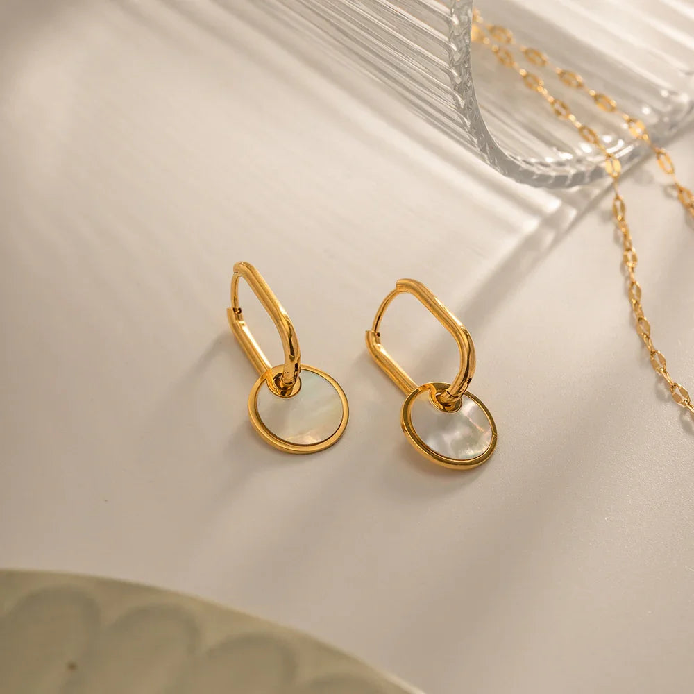 [Royal&Vicky]Lora Gold Earrings