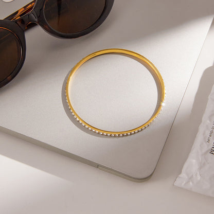 [Royal&Vicky]Kalista Diamond Gold Bangle