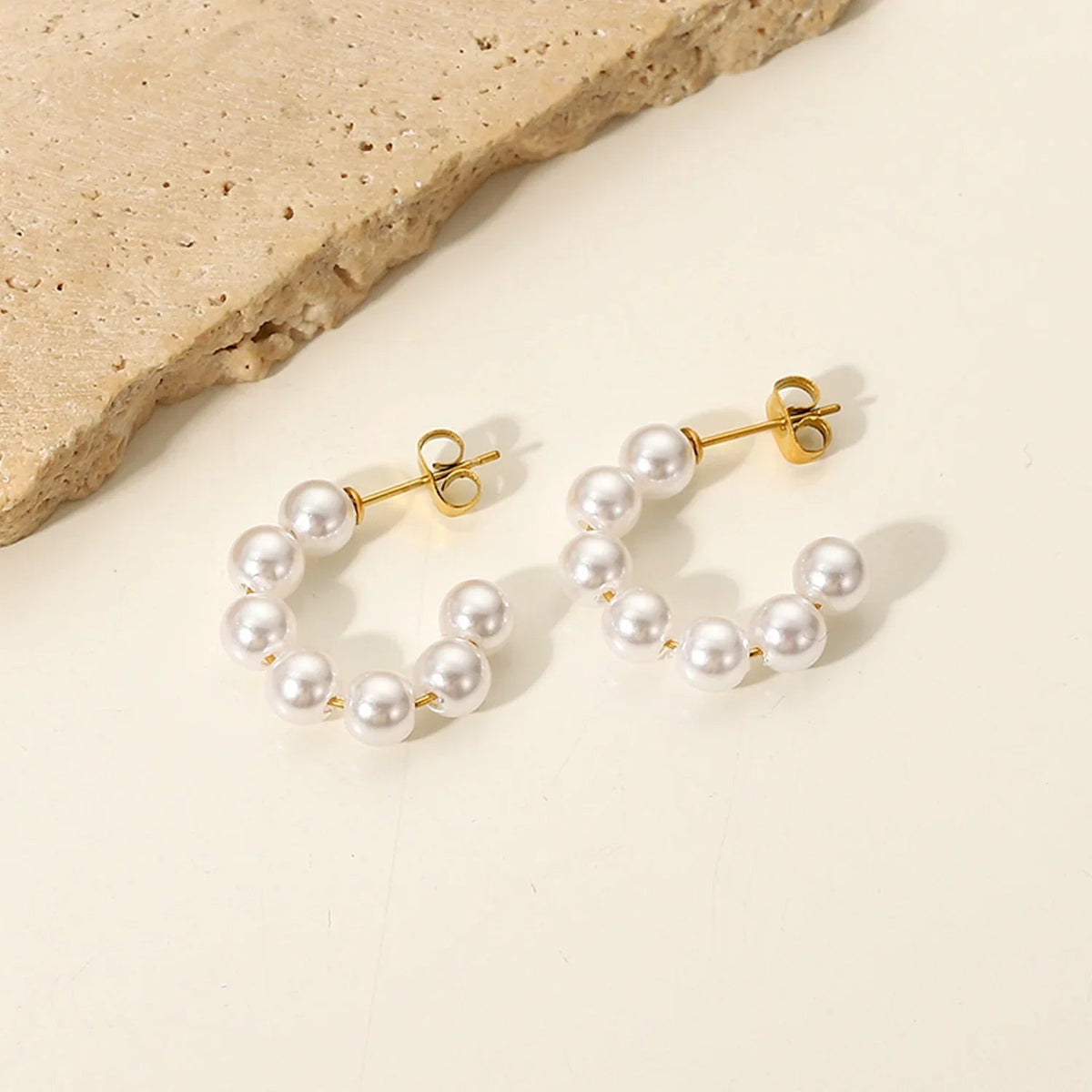 [Royal&Vicky]Nina Pearl Earrings