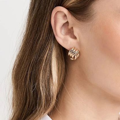[Royal&Vicky]Avalon Gold Earrings