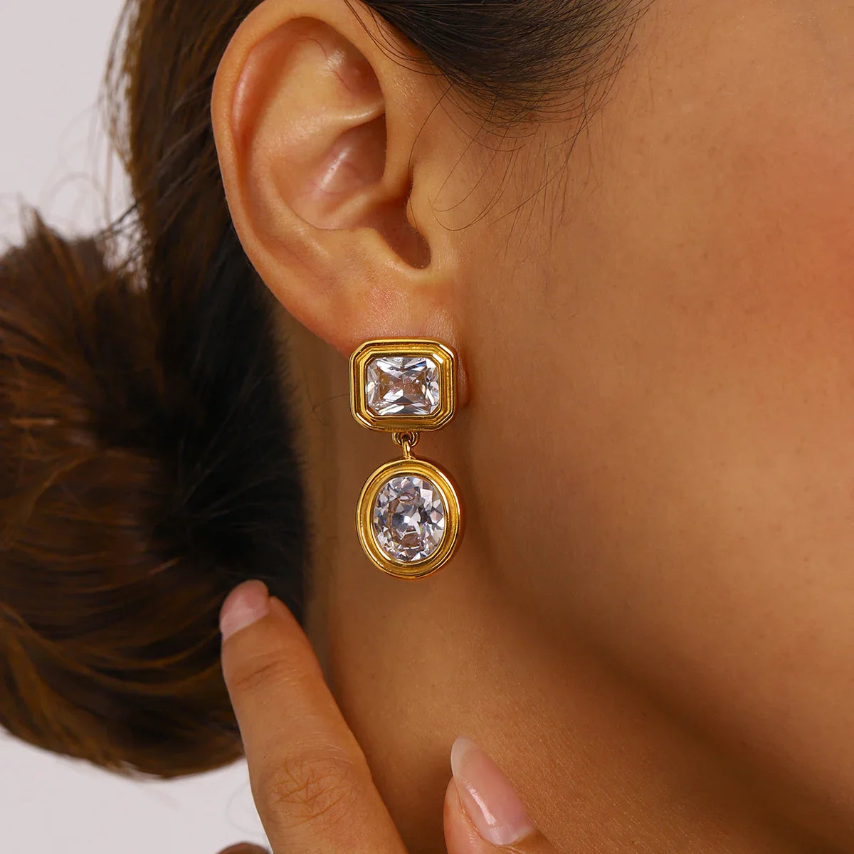 [Royal&Vicky]Amanda Diamond Earrings