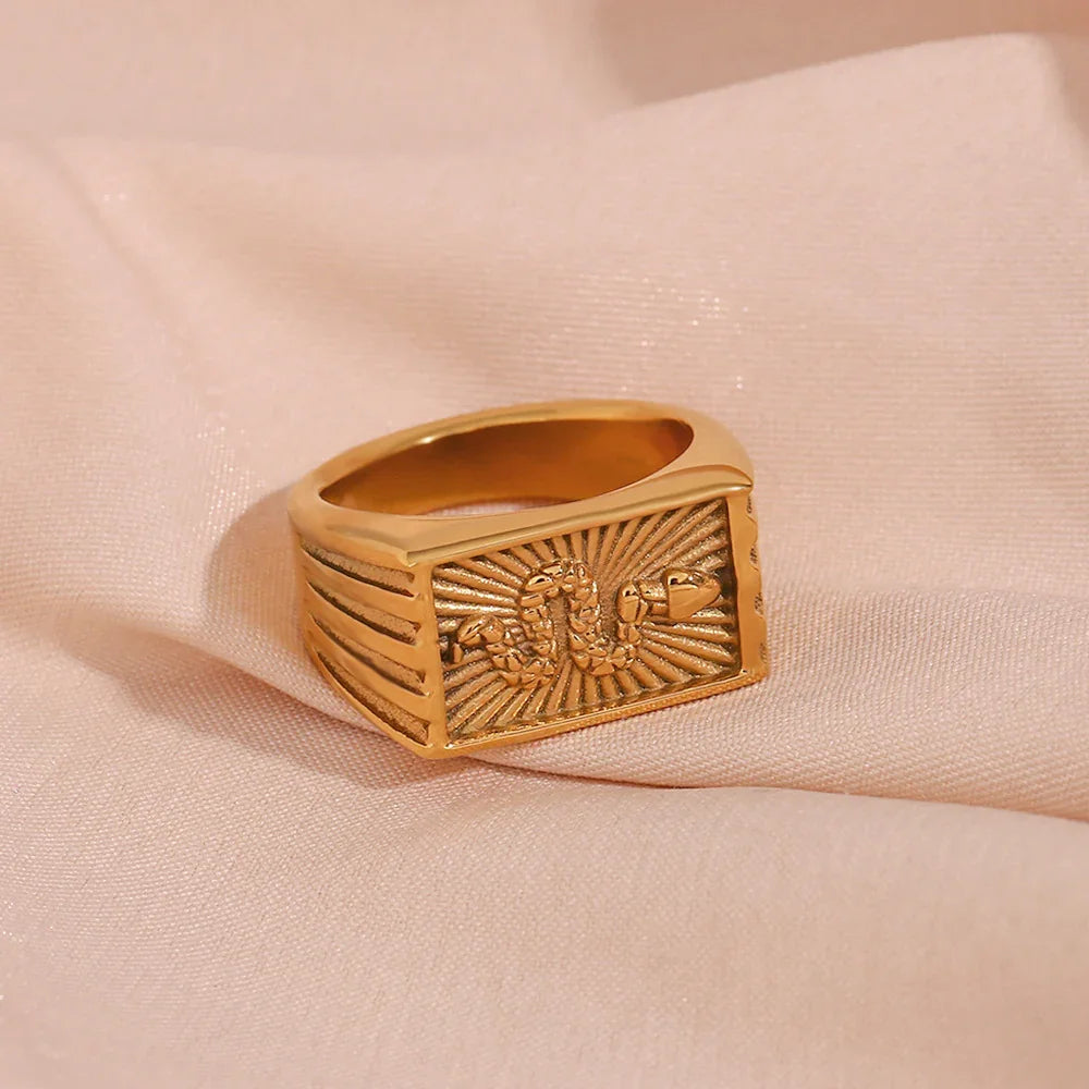 [Royal&Vicky]Miles Gold Ring