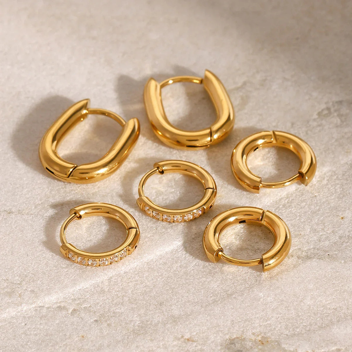 [Royal&Vicky]Florielle Staple Hoops Bundle