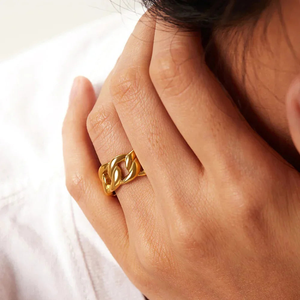 [Royal&Vicky]Splendor Gold Ring