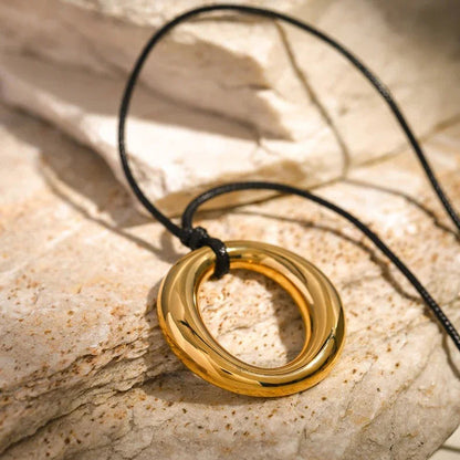 [Royal&Vicky]Leonora Gold Necklace