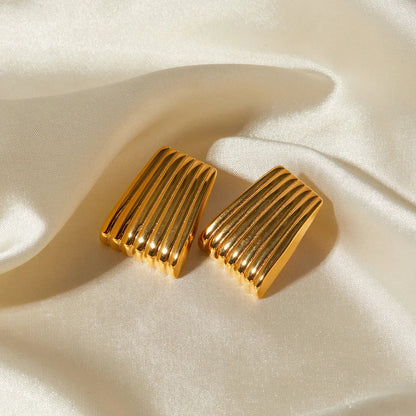 [Royal&Vicky]Antonia Gold Earrings